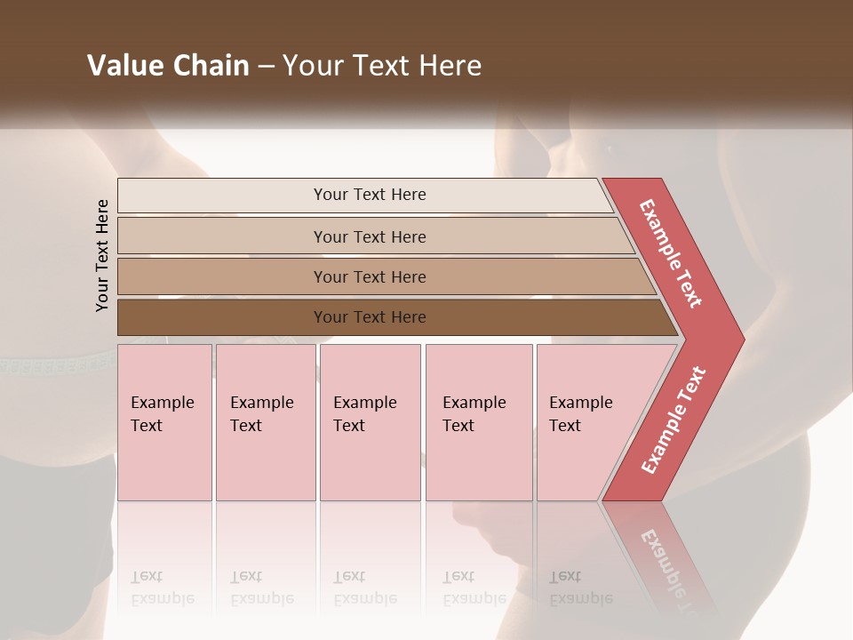 Lifestyle Shadows Man PowerPoint Template