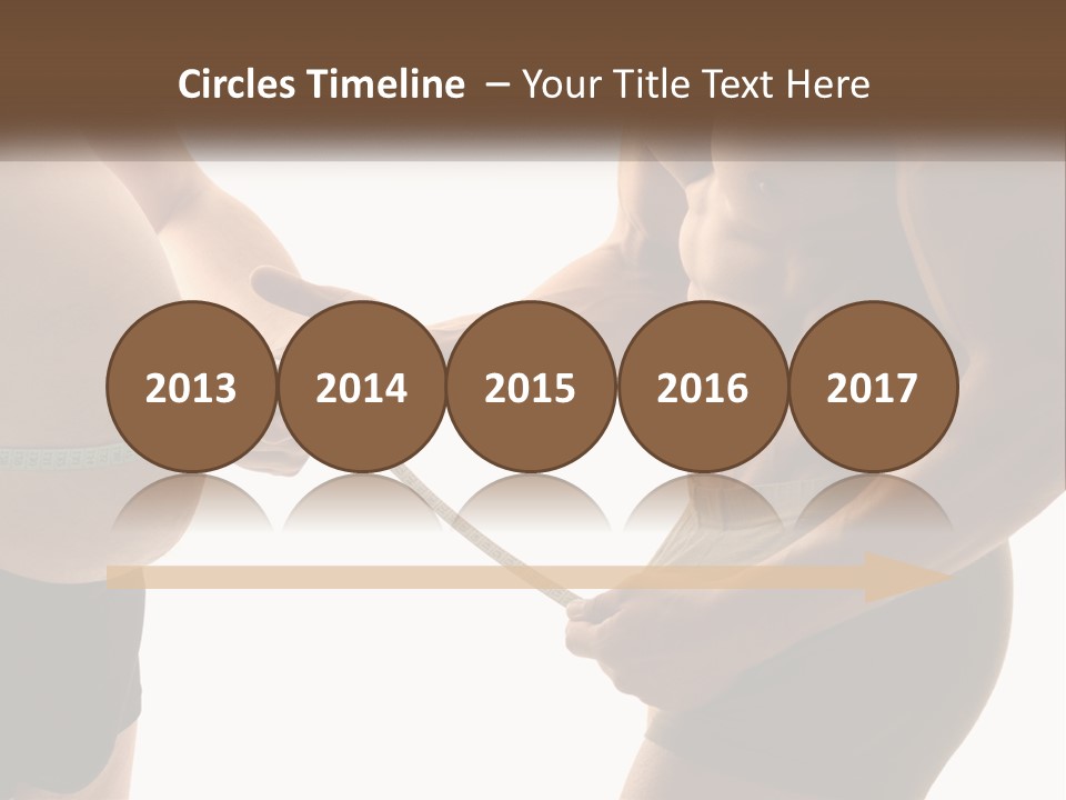 Lifestyle Shadows Man PowerPoint Template