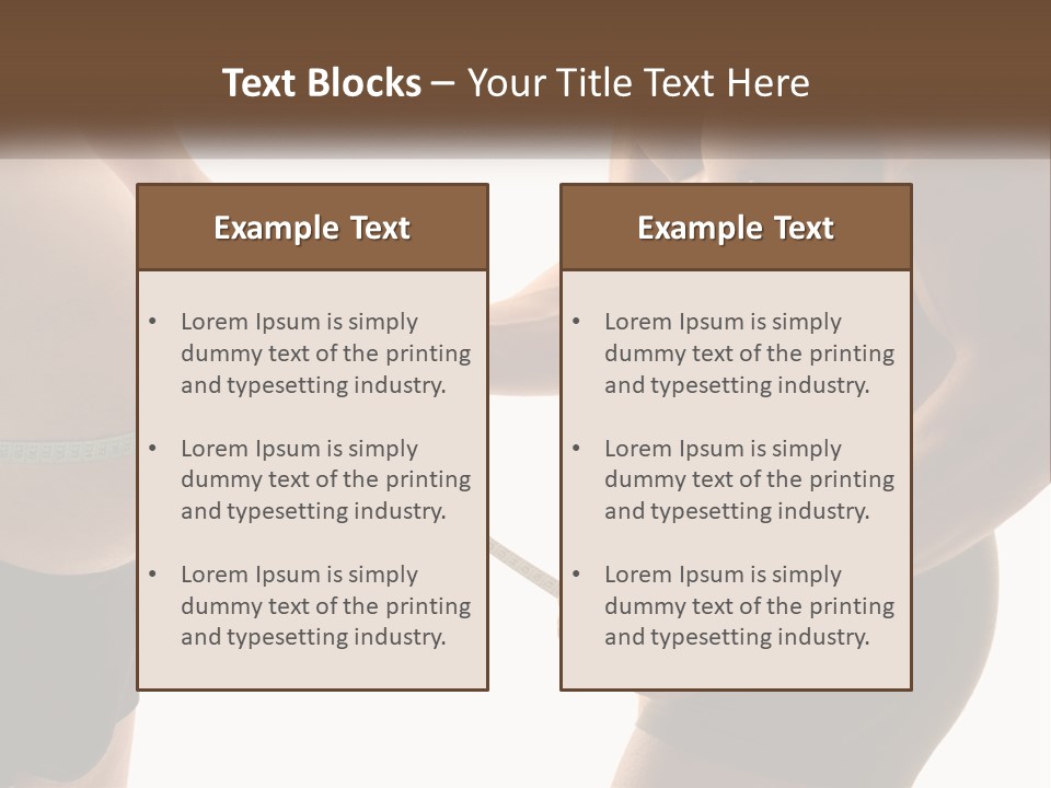 Lifestyle Shadows Man PowerPoint Template