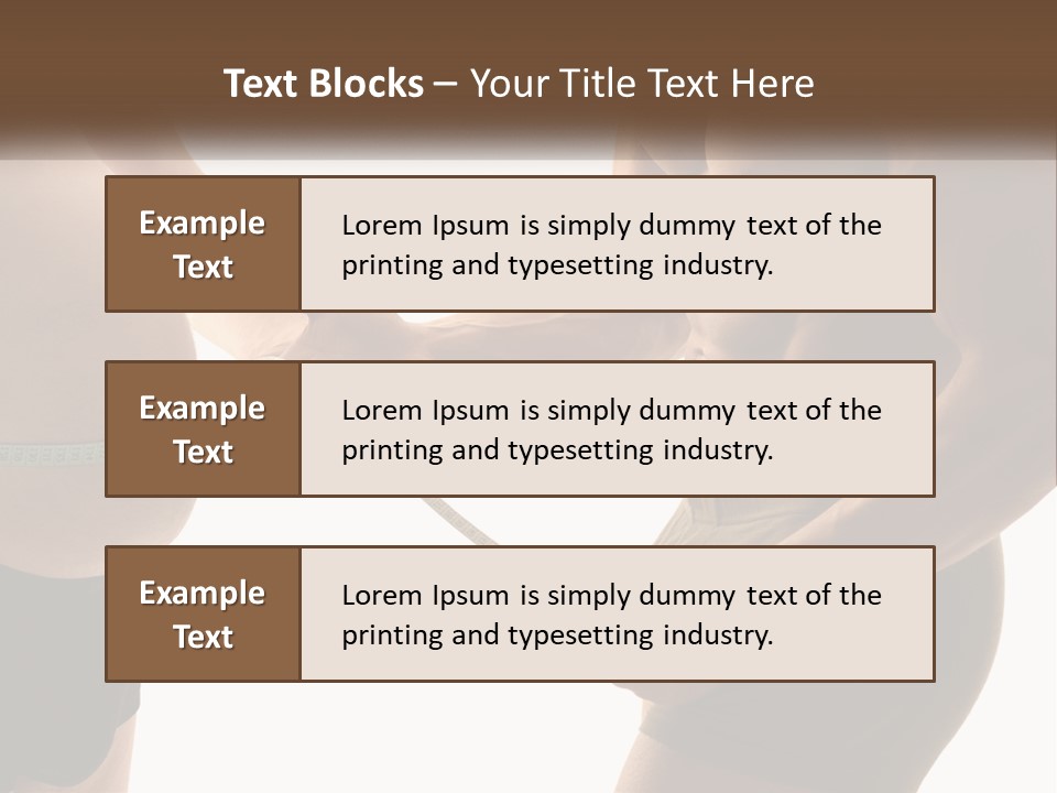 Lifestyle Shadows Man PowerPoint Template