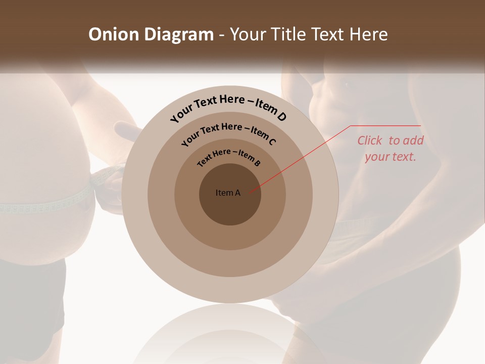 Lifestyle Shadows Man PowerPoint Template