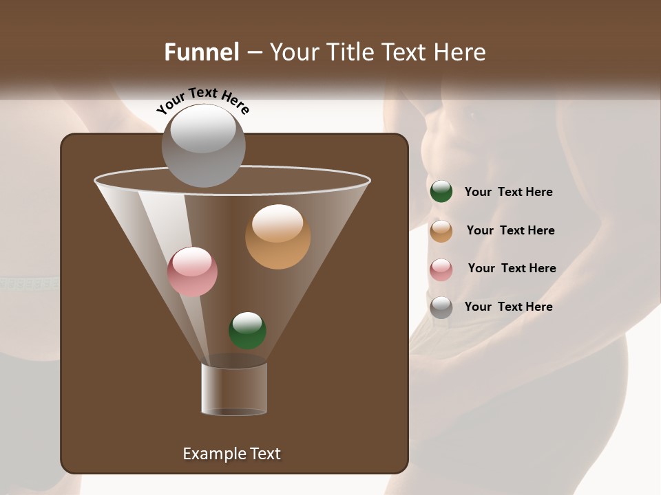 Lifestyle Shadows Man PowerPoint Template