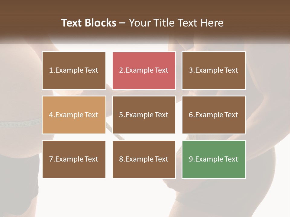 Lifestyle Shadows Man PowerPoint Template