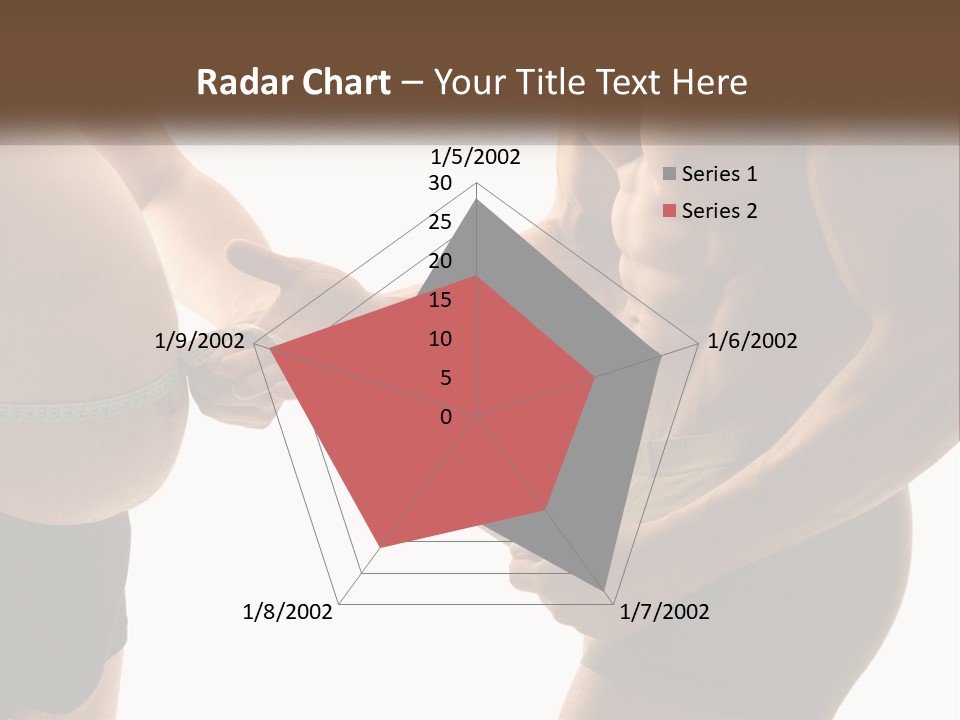 Lifestyle Shadows Man PowerPoint Template