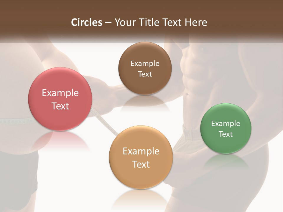 Lifestyle Shadows Man PowerPoint Template