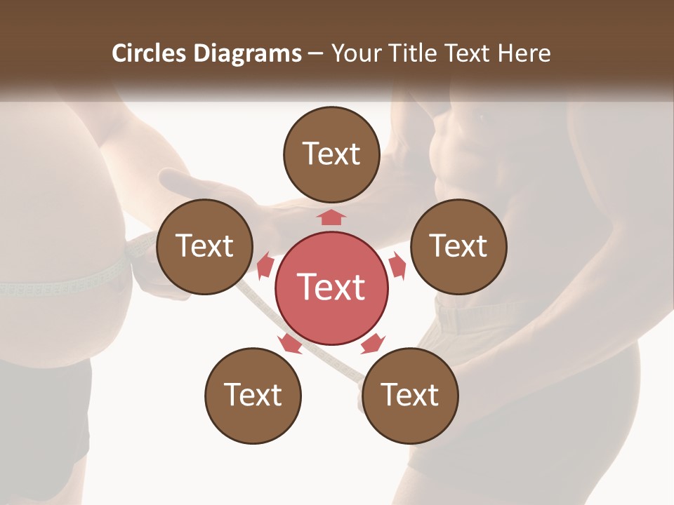 Lifestyle Shadows Man PowerPoint Template