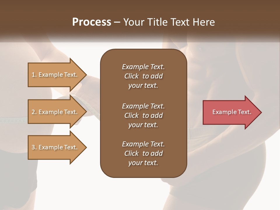 Lifestyle Shadows Man PowerPoint Template