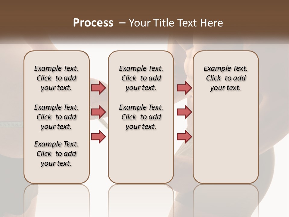 Lifestyle Shadows Man PowerPoint Template