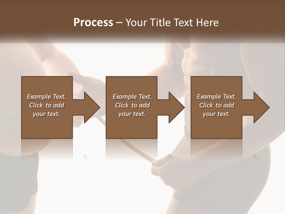 Lifestyle Shadows Man PowerPoint Template