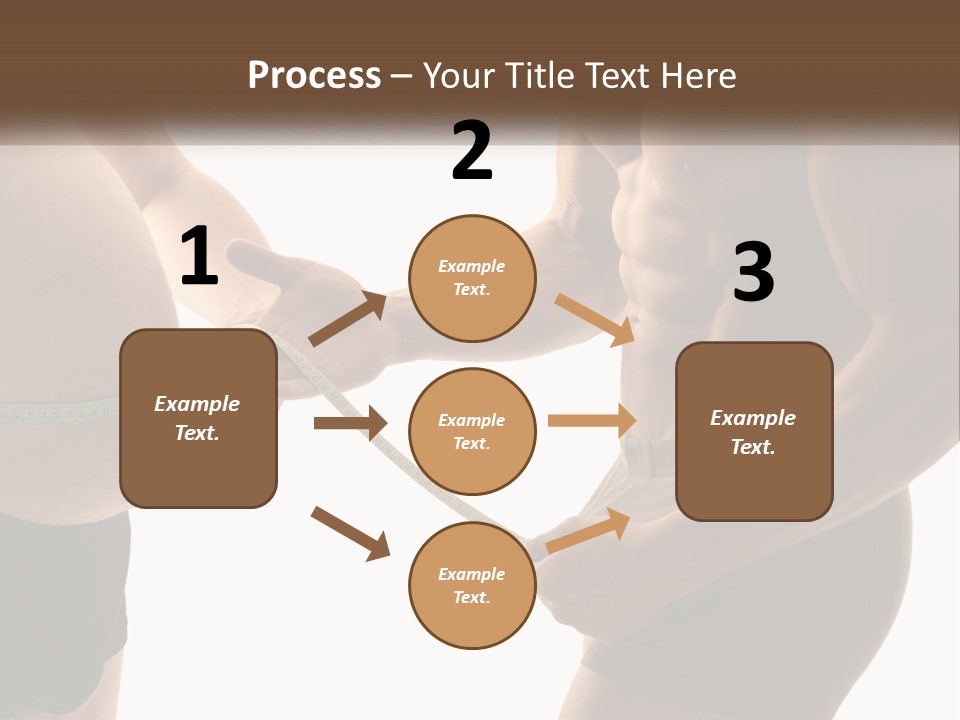 Lifestyle Shadows Man PowerPoint Template