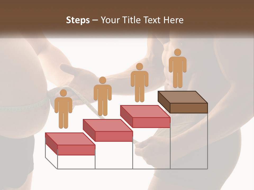 Lifestyle Shadows Man PowerPoint Template