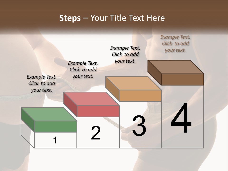 Lifestyle Shadows Man PowerPoint Template