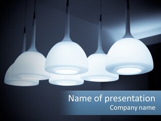 Illumination Lamp Design PowerPoint Template