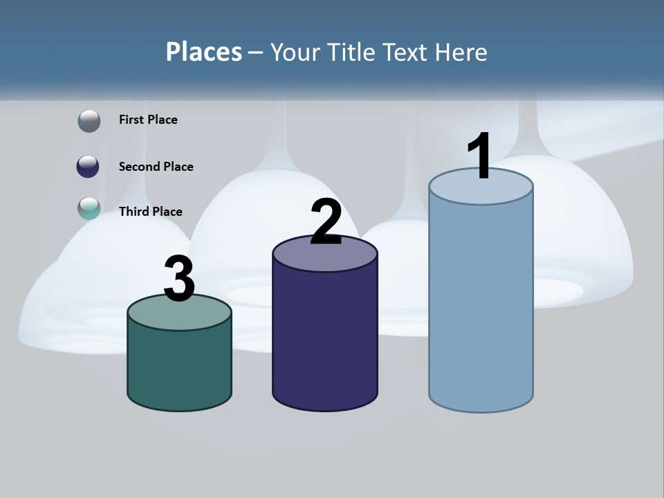 Illumination Lamp Design PowerPoint Template
