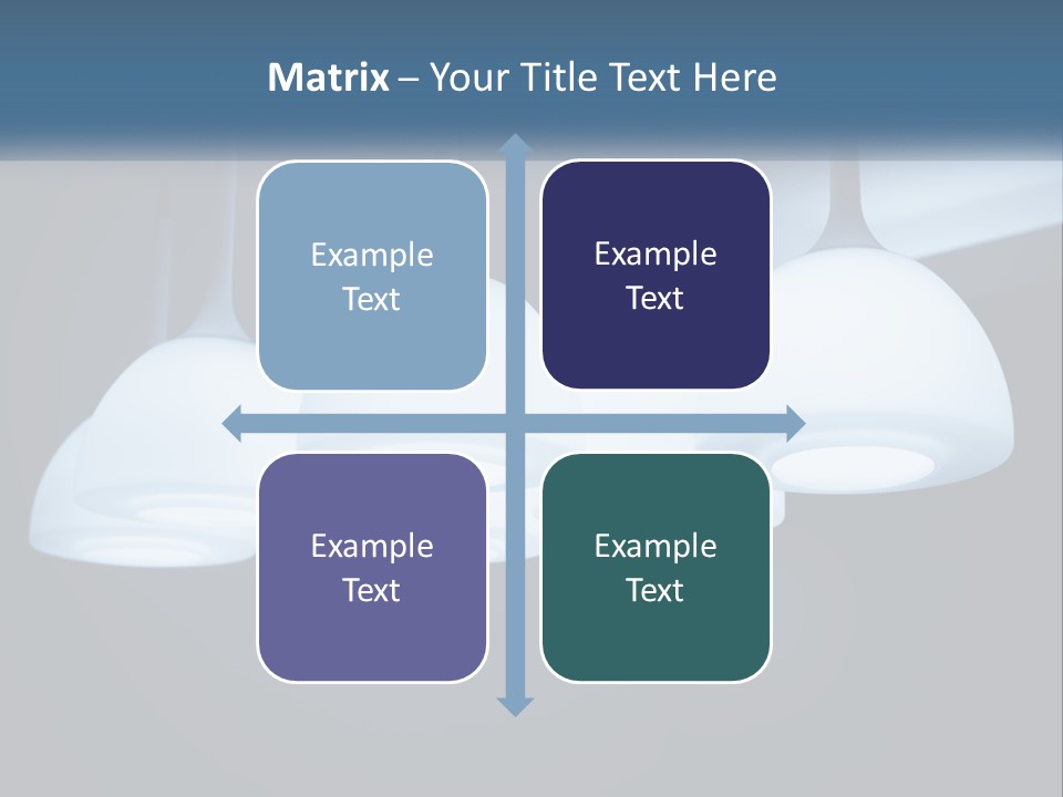 Illumination Lamp Design PowerPoint Template