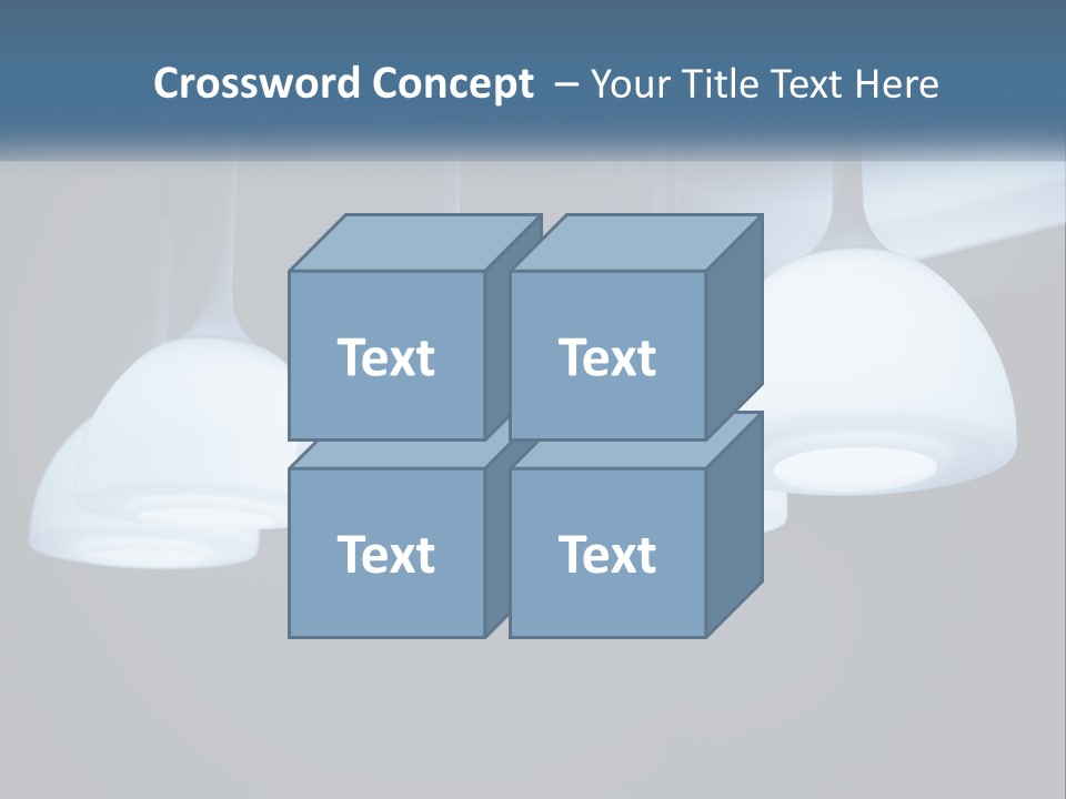 Illumination Lamp Design PowerPoint Template