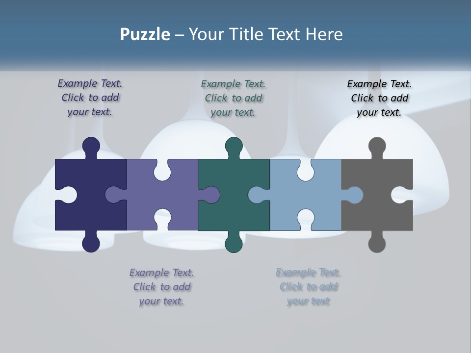 Illumination Lamp Design PowerPoint Template