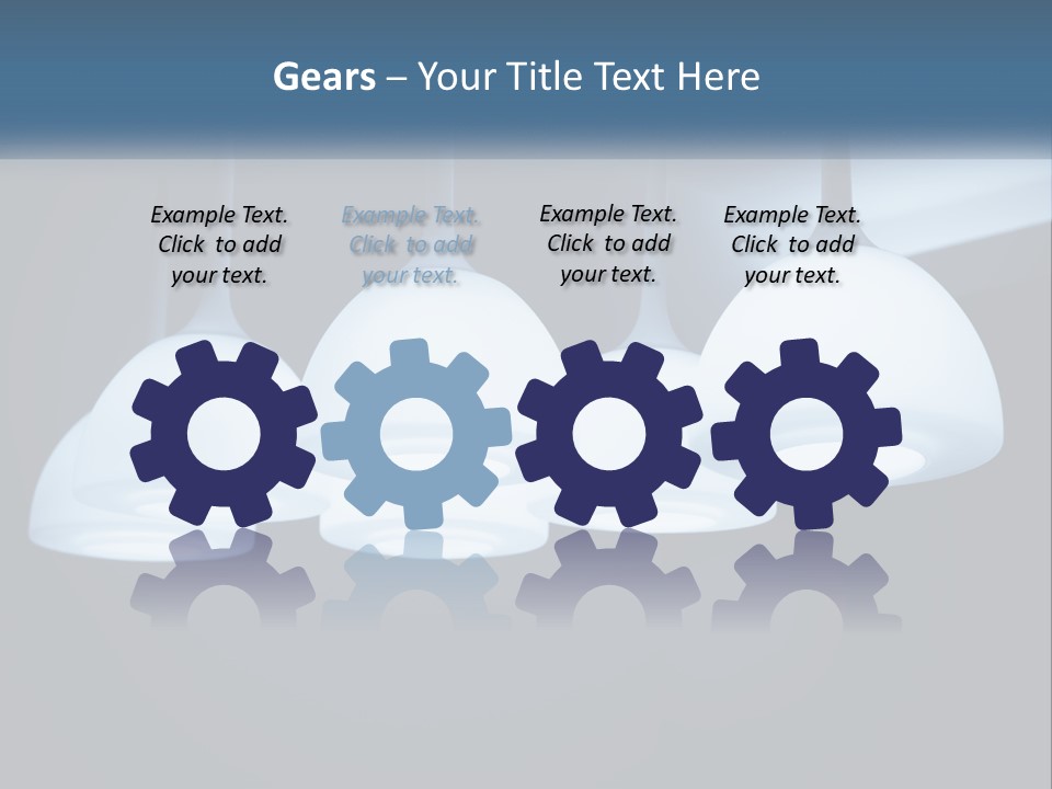 Illumination Lamp Design PowerPoint Template