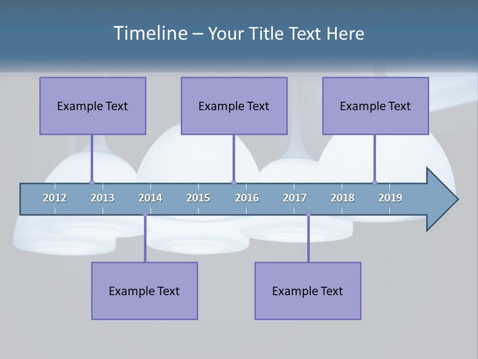 Illumination Lamp Design PowerPoint Template