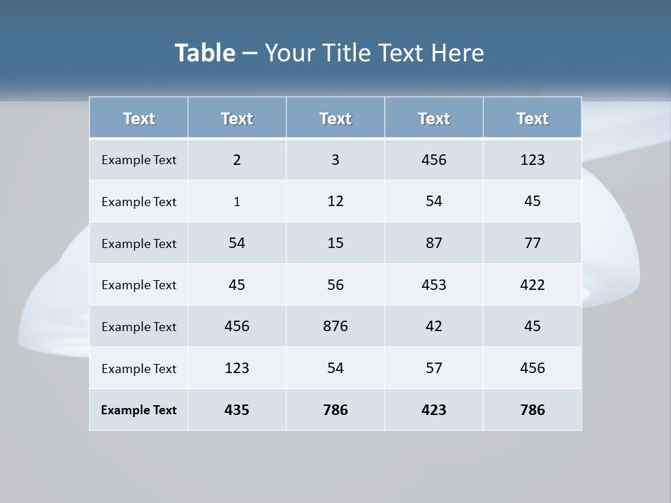 Illumination Lamp Design PowerPoint Template