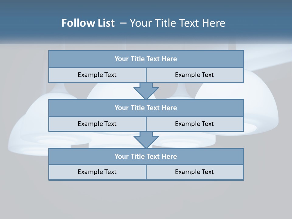 Illumination Lamp Design PowerPoint Template