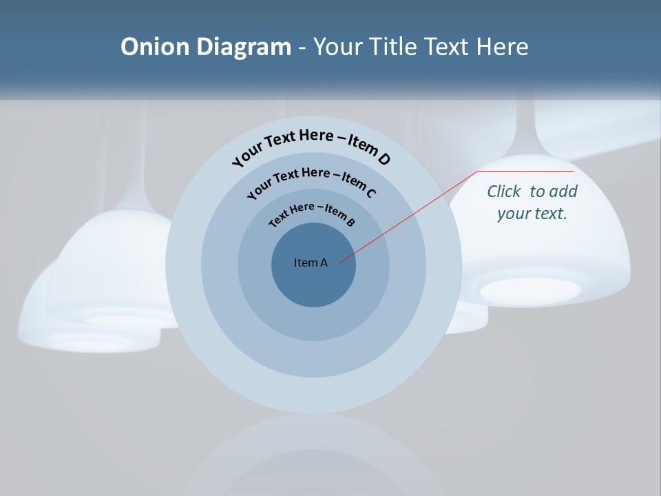 Illumination Lamp Design PowerPoint Template
