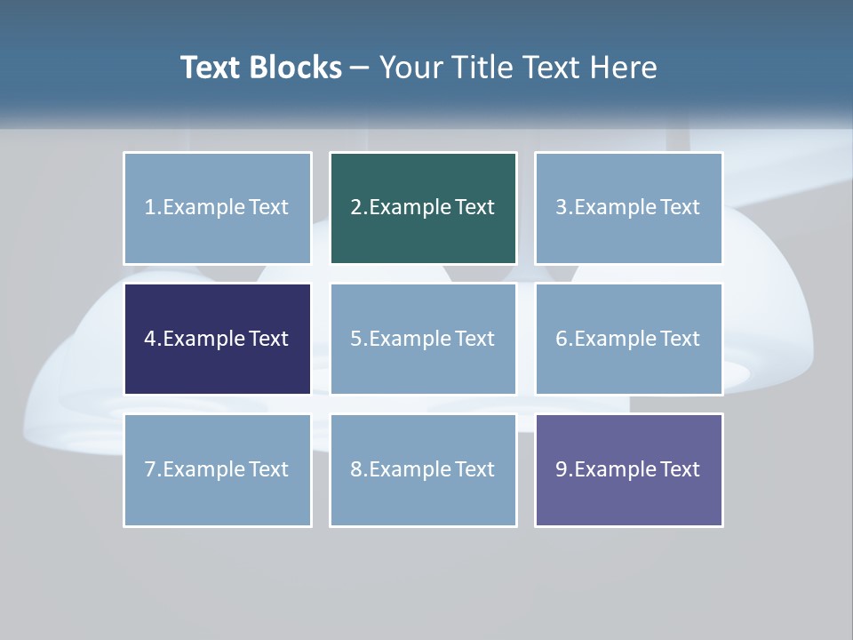 Illumination Lamp Design PowerPoint Template