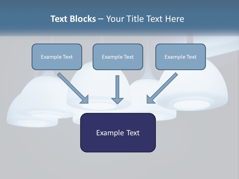 Illumination Lamp Design PowerPoint Template