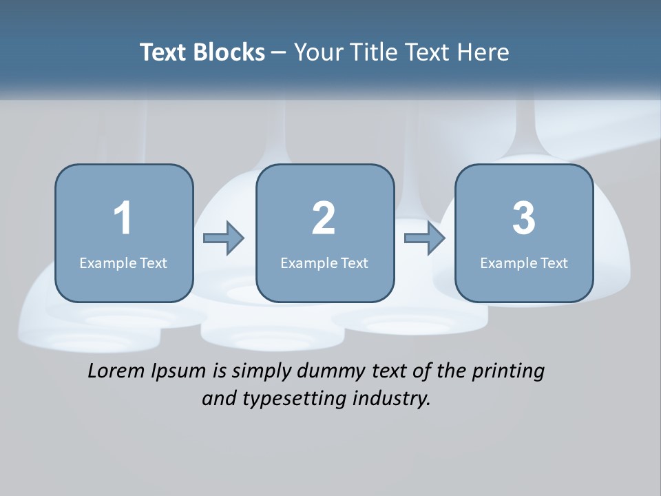 Illumination Lamp Design PowerPoint Template