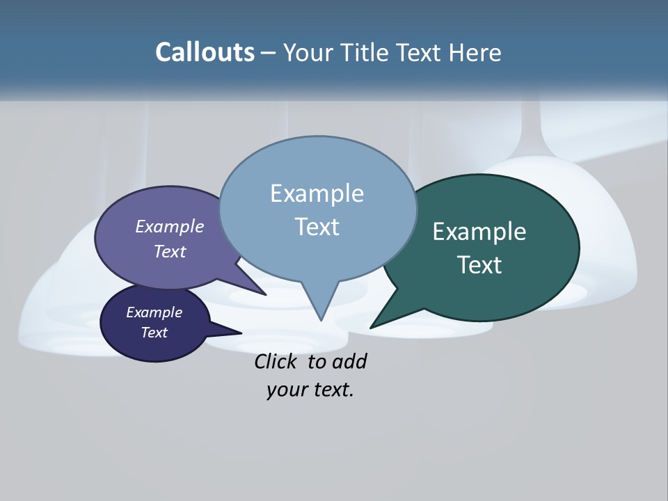 Illumination Lamp Design PowerPoint Template