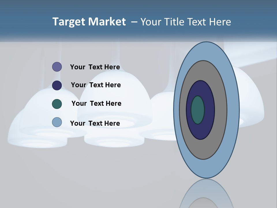 Illumination Lamp Design PowerPoint Template