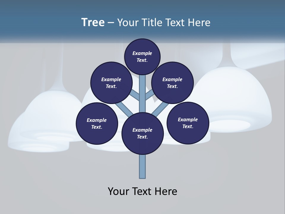 Illumination Lamp Design PowerPoint Template