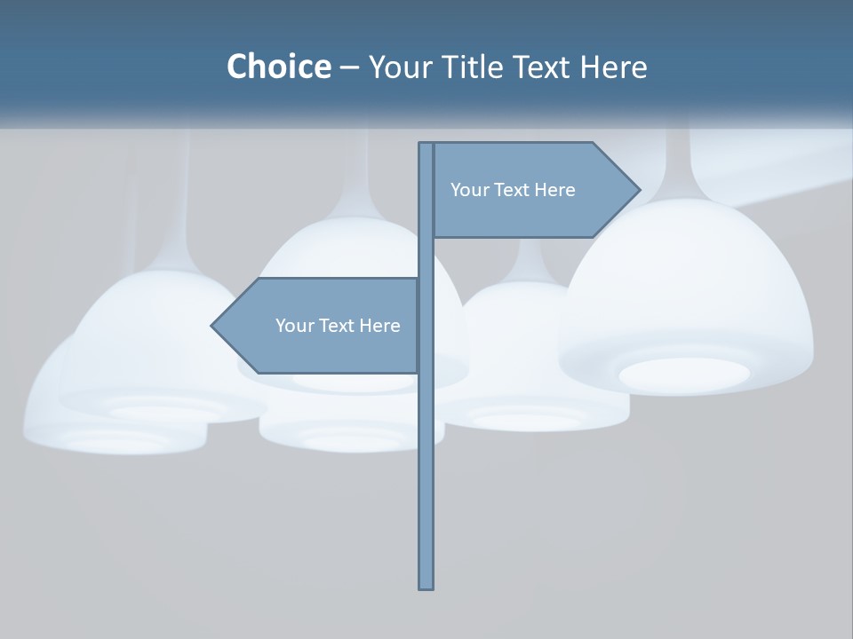 Illumination Lamp Design PowerPoint Template