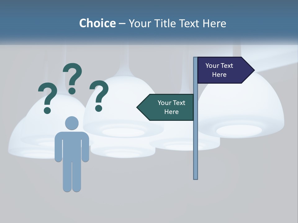 Illumination Lamp Design PowerPoint Template