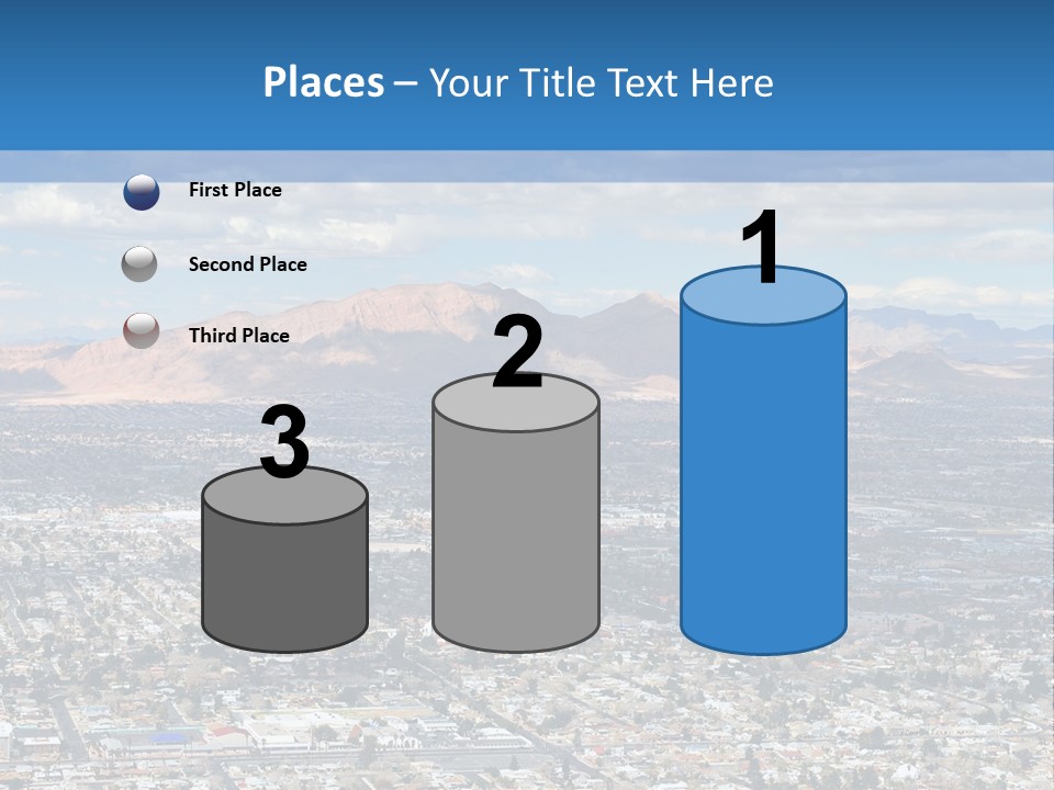 Luxury Landscape Road PowerPoint Template