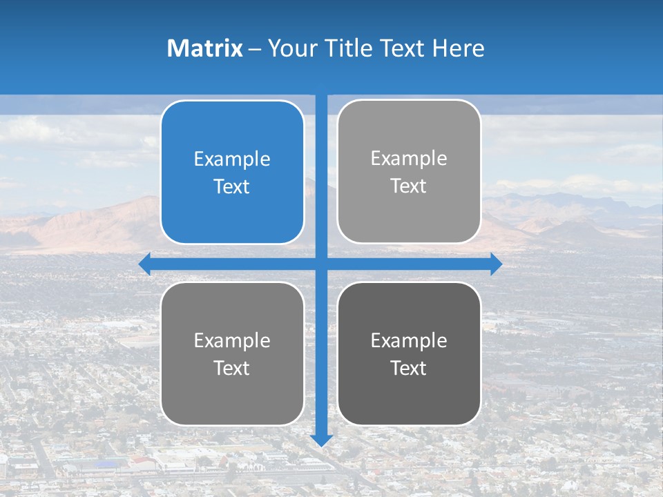 Luxury Landscape Road PowerPoint Template