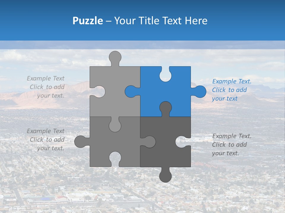 Luxury Landscape Road PowerPoint Template