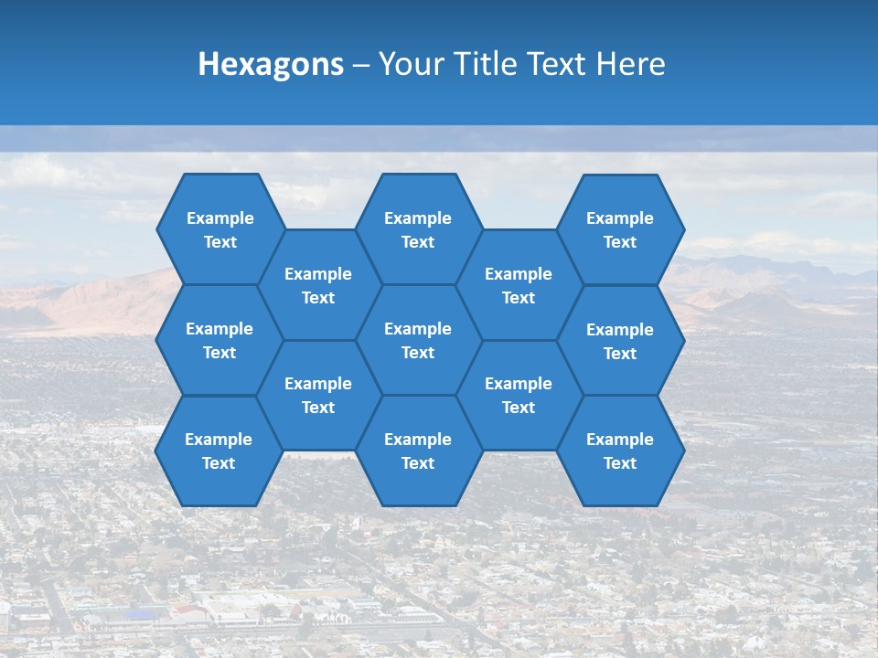 Luxury Landscape Road PowerPoint Template