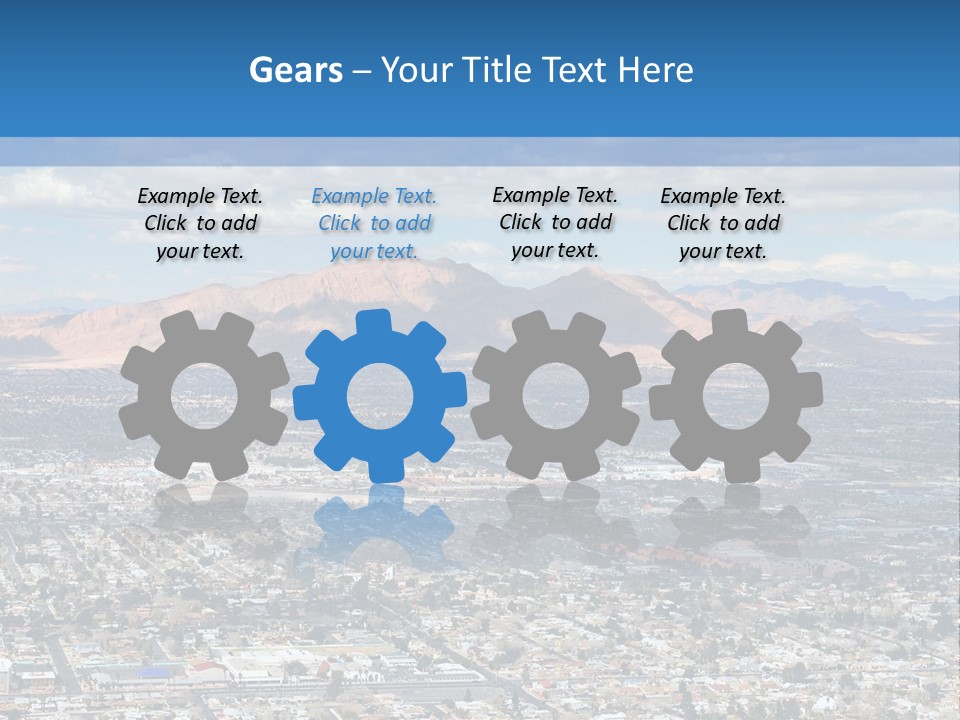 Luxury Landscape Road PowerPoint Template