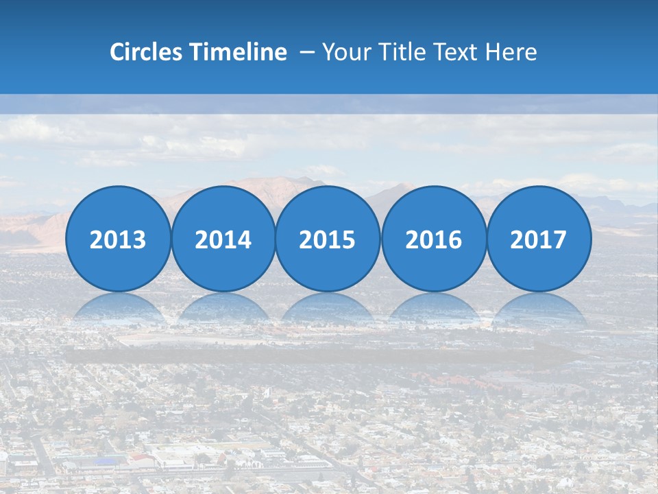 Luxury Landscape Road PowerPoint Template