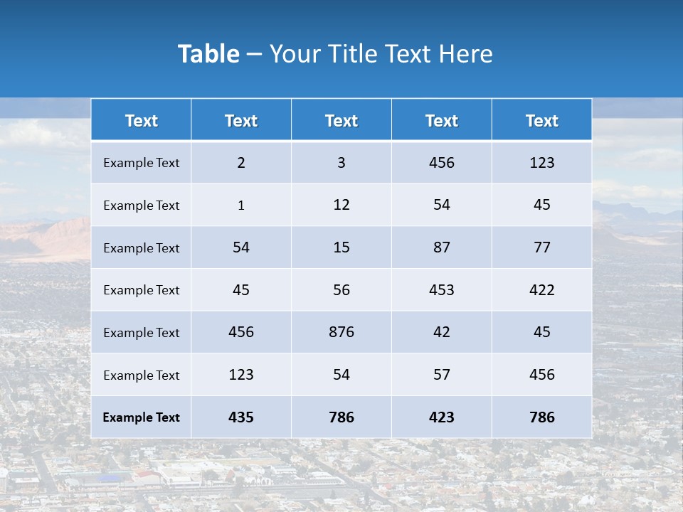 Luxury Landscape Road PowerPoint Template