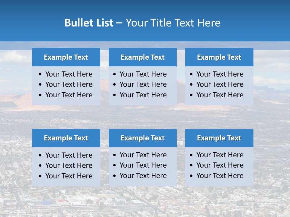 Luxury Landscape Road PowerPoint Template