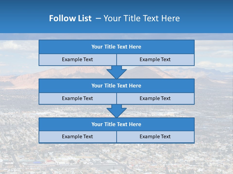 Luxury Landscape Road PowerPoint Template