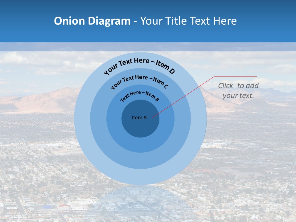 Luxury Landscape Road PowerPoint Template