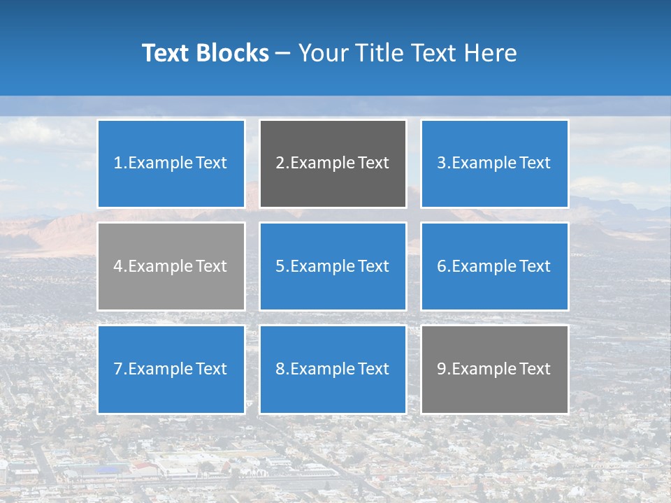 Luxury Landscape Road PowerPoint Template