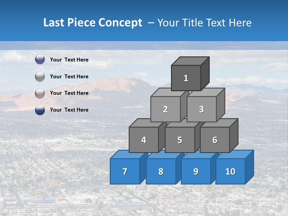 Luxury Landscape Road PowerPoint Template