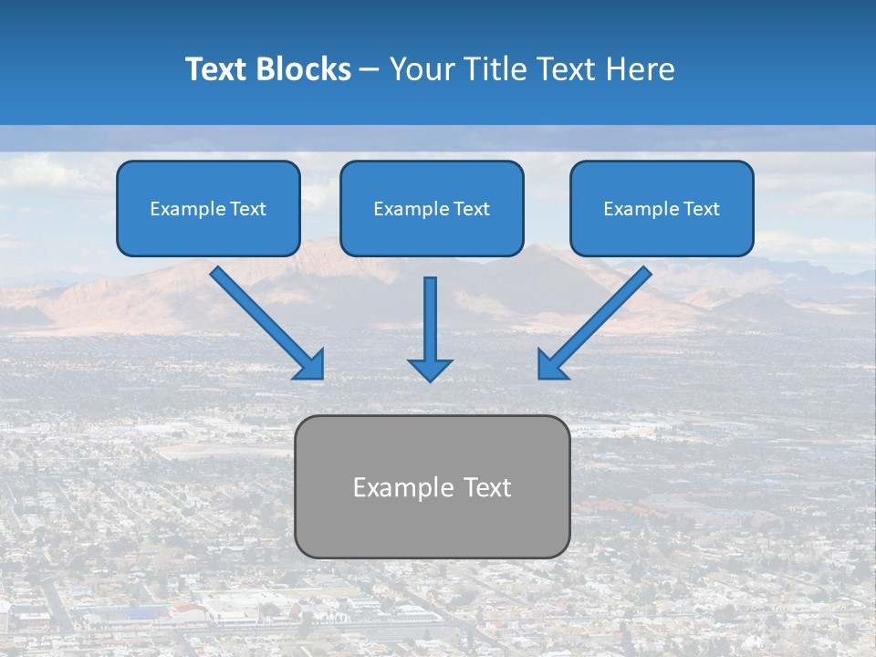 Luxury Landscape Road PowerPoint Template