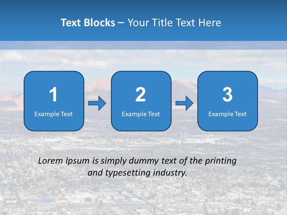 Luxury Landscape Road PowerPoint Template