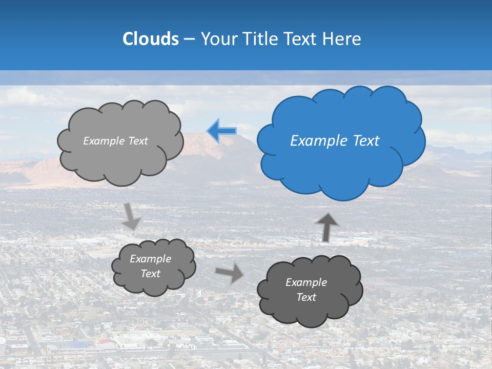 Luxury Landscape Road PowerPoint Template