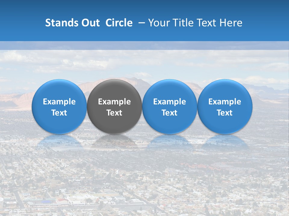 Luxury Landscape Road PowerPoint Template